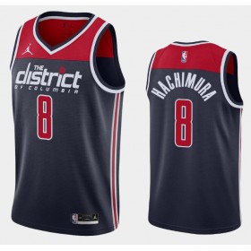 Camiseta Hombre Washington Wizards Rui Hachimura 8 2020-21 Jordan Brand Statement Edition Swingman